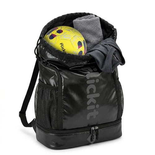 Image of FLICKIT Sports Drawstring Bag & Pro Bag Backpack for Men & Women