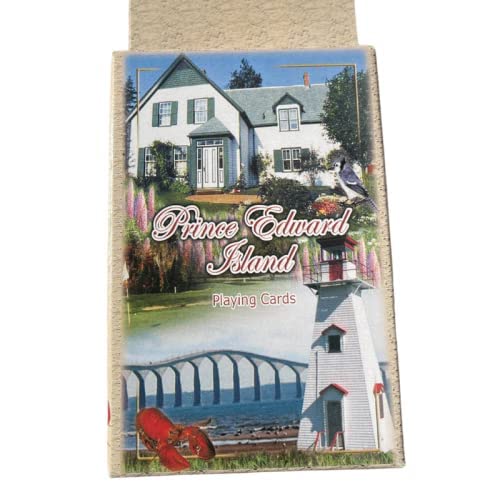 MOSKILA Anne of Green Gables - Green Gables Prince Edward Island Playing Cards