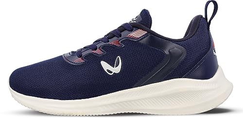 Image of WALKAROO Gents Navy Blue Sports Shoe (XS9760) 9 UK