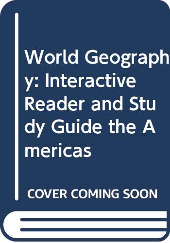 World Geography: Interactive Reader and Study Guide the Americas: Amazon.co.uk: 9780030786549: Books