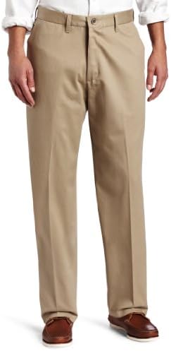 Lee Men's No-Iron Relaxed-Fit Flat 