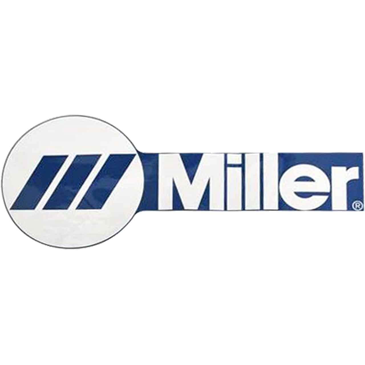 Miller 194037 Label, Miller 18.000 X 7.600 Horizontal