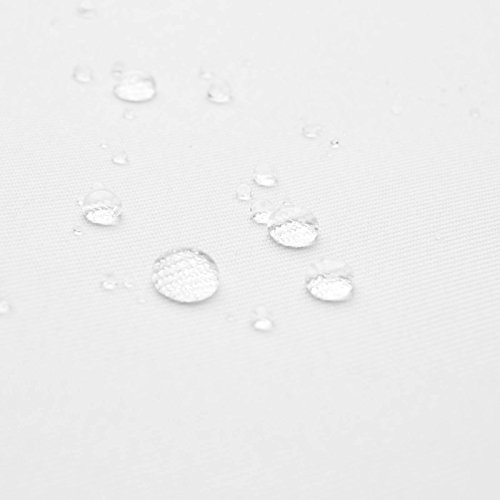 aktivstoffe Vinson - Poliéster - A Prueba de Viento, Transpirable, Impermeable - con Membrana climática - por Metro - 7 Colores (Blanco)