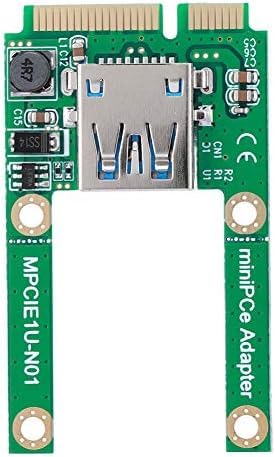 SaiRetail.Com Mini PCI-E Card Slot Expansion to USB 2.0 Interface Adapter Riser-image-44