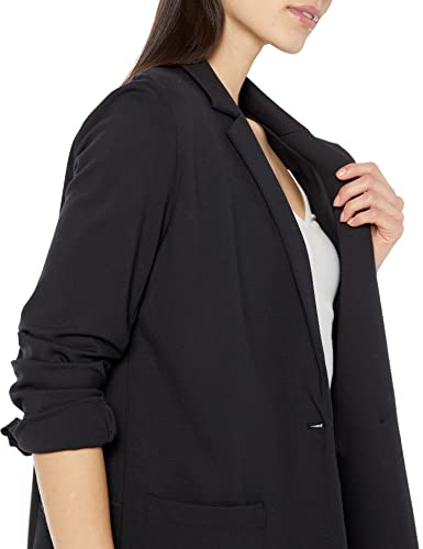 Amazon Essentials Women's Relaxed-Fit Soft Ponte Blazer3
