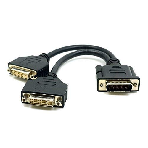 chenyang JSER DMS-59 Male to JSER Dual DVI 24+5 Female Splitter Extension Cable for Graphics Cards and Monitor by JSER