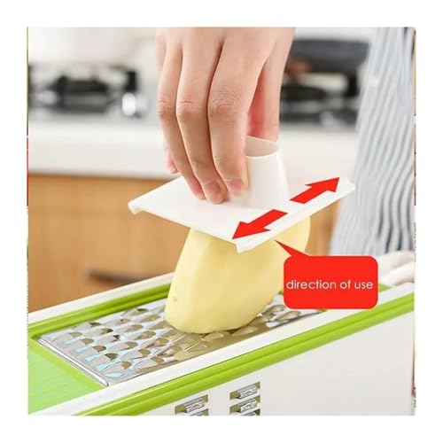 Cortador manual multifunción para verduras con recipiente miniatura 5