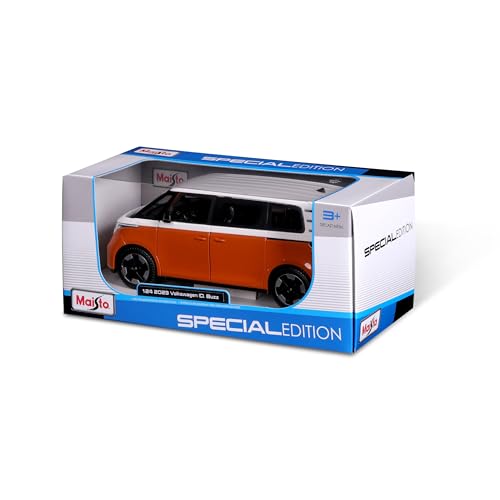 ID Buzz Van Naranja y Blanco Serie Especial 1/24 miniatura 7