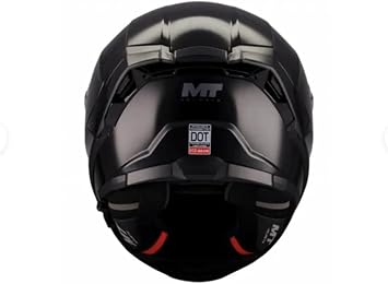 MT Helmets Thunder 4 SV Parlak Siyah Kask - ECE 22.06 Sertifikalı, Güneş Vizörlü, Full Face Kapalı Motosiklet Kaskı