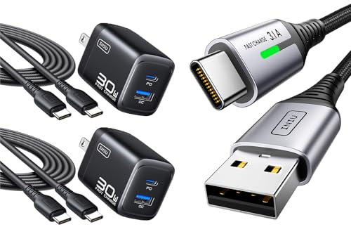 Cargador INIU 30W 2-Pack con Cable USB-C 6.6ft miniatura 1
