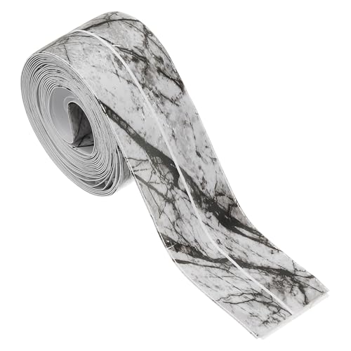 Image of PATIKIL Caulk Tape Waterproof Self Adhesive, PVC Toilet Caulking Sealant Strip Bathtub Caulk Sealing Strip Tape for Bathroom Kitchen Countertop, Ink Stone Pattern (1.5 Inch x 10.5 Ft)