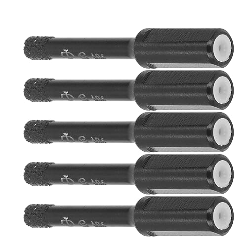 Set de 5 brocas de 6mm para mampostería y vidrio miniatura 3