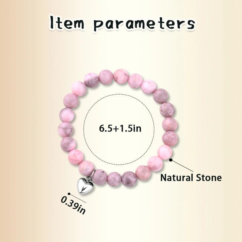 yaozeio Inspirational Gift Bracelets for Women Daughter Christmas Birthday Gifts for Granddaughter Sometimes You Forget Your Awesome Gifts Bracelet for Best Friends Motivational Encouragement Gifts - Image 7