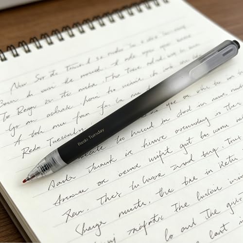 Bolígrafos retráctiles de gel Fengtaiyuan, 0.5mm, tinta negra, pack de 18 miniatura 4