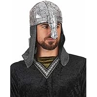 DEGUISE TOI Casco Caballero Guerrero Flexible Adulto