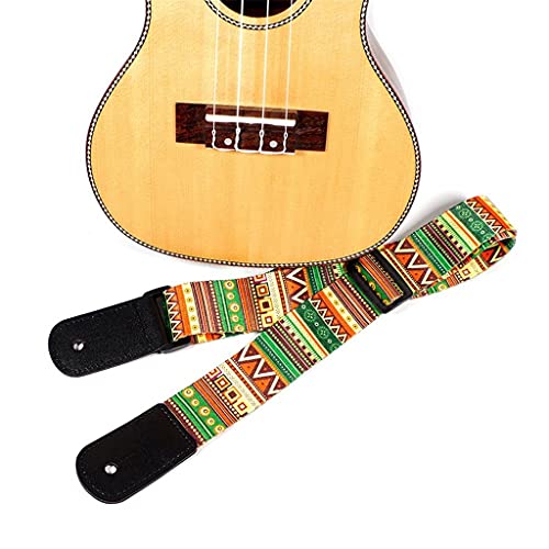 CZDYUF Sangles De Guitare Folk Acoustique d’impression De Style National Ceintures De Ukulélé De Basse Électrique Réglables en Cuir Épaissi - Les Beatles, Paul McCartney, John Lennon, RIngo Starr, George Harrison CZDYUF Sangles De Guitare Folk Acoustique d'impression De Style National Ceintures De Ukulélé De Basse Électrique Réglables en Cuir Épaissi – Image 4