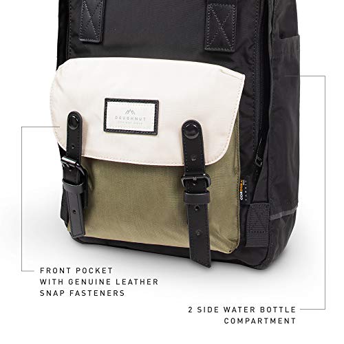 Doughnut Macaroon Jumanji Series 16L Travel School Ladies College Girls Lightweight Casual Daypacks Bag Backpack (Black X Slate Green) #TOP3