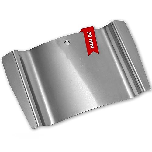 Multipick Türfallengleiter - [1 Stück x 20 mm] Türfallen Öffnungswerkzeug - Profi Edelstahl Fallengleiter - Schlüsseldienst Türfallenöffner - Schloss Türöffnung Karten - Made in Germany