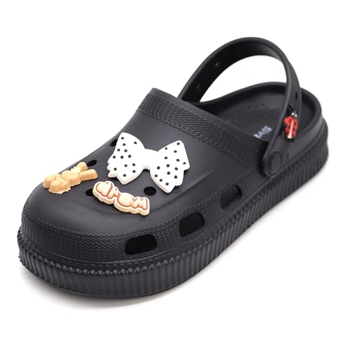 Image of SVAAR Fashionable Comfortable Lightweight Platform Heels Clogs for Women's | Cushioned Footwear | Lightweight Slip-ons | Waterproof Sandals for Women