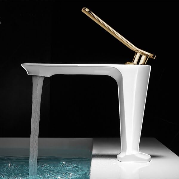 Robinet de lavabo mitigeur anti-éclaboussures eau douce pour salle de bain propre