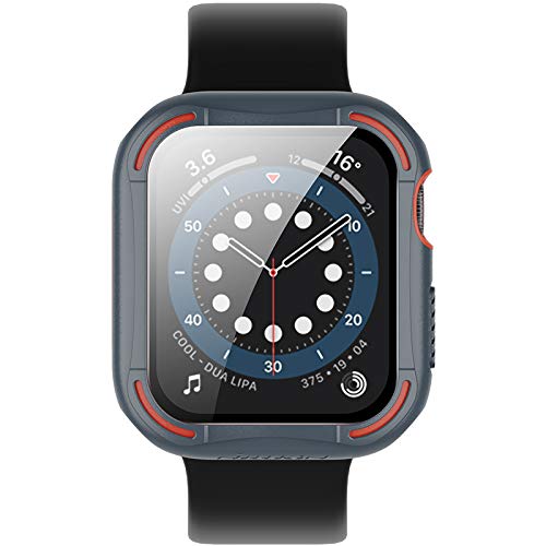 Nillkin Case for Apple Watch iWatch 40mm 40 mm Series 4/5 / 6 / SE Crash Bumper Full Coverage Case PC + TPU Anti Shock with Screen Glass 6 Layered Protection & Cutouts Black