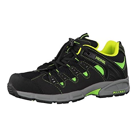 Meindl Respond Junior Unisex - Kinder Trekking und Wanderschuhe, Schwarz (Lemon/ Schwarz 22), 35 EU Cover