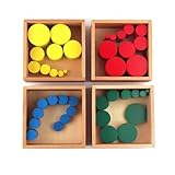 tyzqsm Montessori Bunte Zylinder, Baby-Sinnesspiele gestapeltes Spielzeug Aktivitäten
