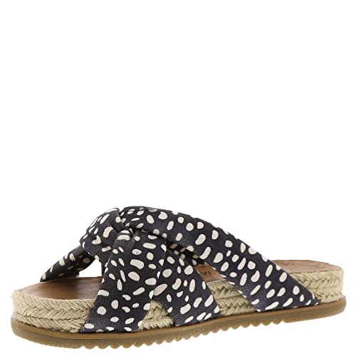 Blowfish Malibu Fanci Rope Slide Womens Sandal 75 Bm Us Blackdots #TOP3