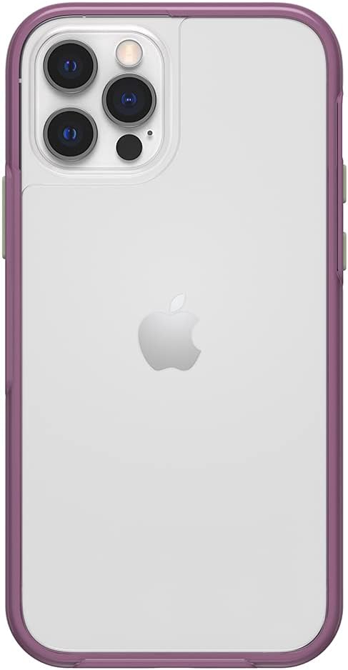 LifeProof SEE SERIES Case for iPhone 12 & iPhone 12 Pro - EMOCEANAL (CLEAR/PURPLE)
