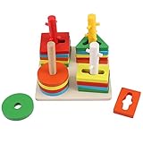 【Juego mental】 Enseña a los niños sobre colores, formas, combinaciones, lógica y puede inspirar la imaginación de los niños, así como promover su desarrollo físico e intelectual.