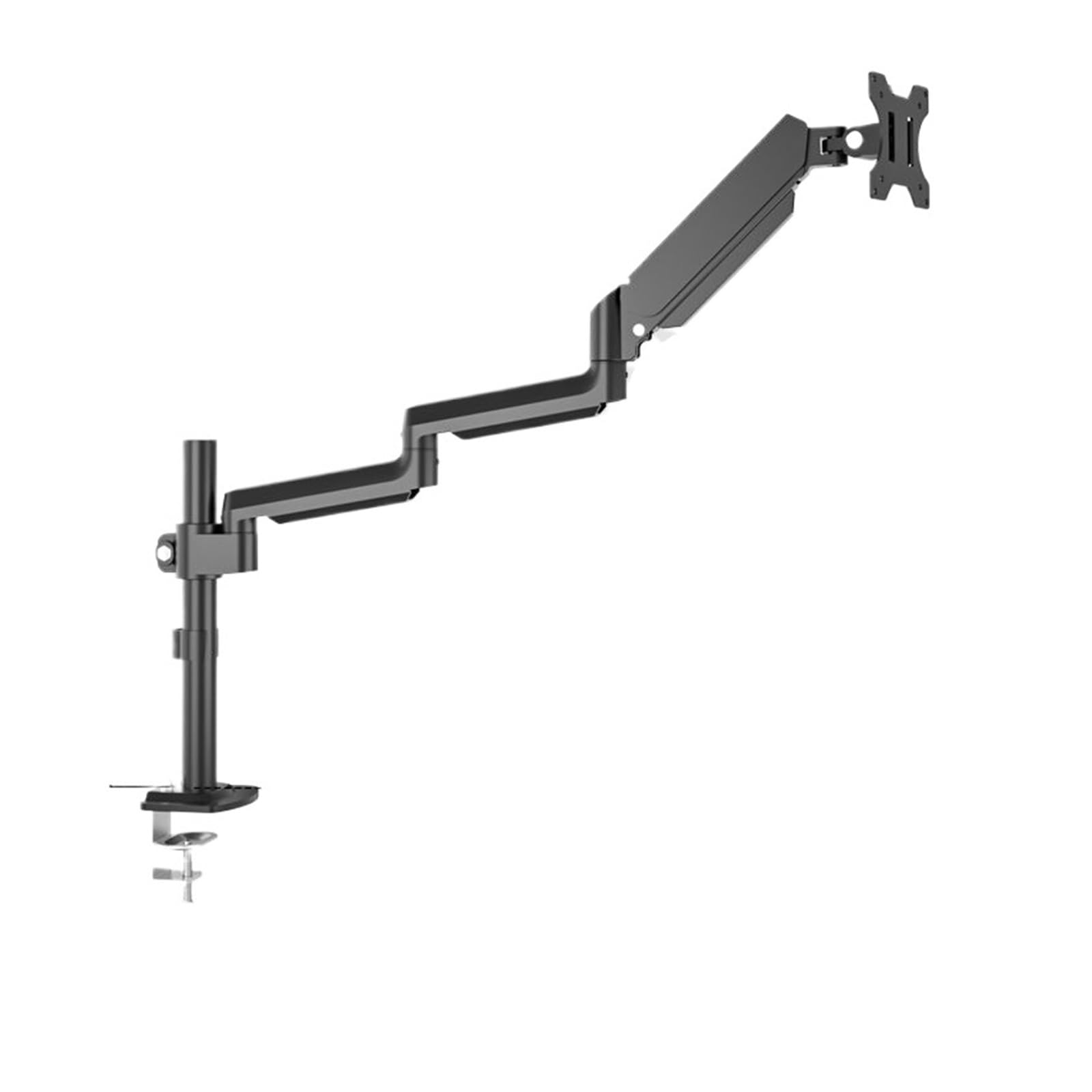IKPGBZXM Extended arm monitor stand, stretchable, upright, inverted, telescopic, and rotating(76cm)