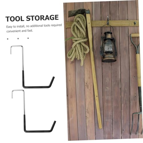 Crochets muraux pour garage SEWACC : lot de 4 grands supports de rangement - 4