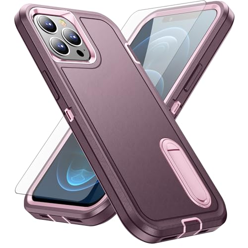 Coque iPhone 12 antichoc Asuwish Violet Rose protection 6.1