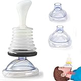 Erstickungs-Rettungsgerät,Tragbarer Anti Choking Device,Anti Erstickungsgerät,Tragbares Saug-Rettungsgerät Erste-Hilfe-Set,Erste-Hilfe-Erstickungsgerät-Werkzeuge für Kinder und Erwachsene