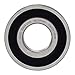 XiKe (10 Pack) 6204-2RS Double Sealed Deep Groove Ball Bearings, 20x47x14mm, Pre-Lubricated for High RPM, Chrome Steel P6, ABEC 3