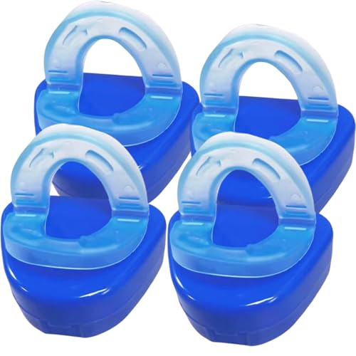 Generico Dispositivo Anti-russamento, Bite Dentale Antirussamento, Splint Dentale Universale Per Uomini E Donne, 4 Pezzi Boccaglio Anti-russamento Silenzioso Per Respirare Comodamente E Facilmente