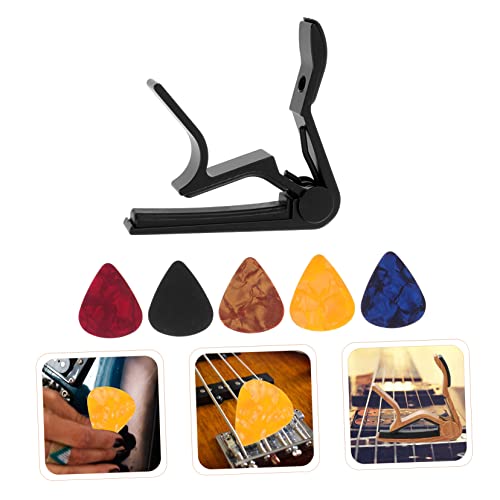 HEIMP Capo de guitare Capo de guitare électrique Accordeur d’ukulélé Capo de guitare pratique Accordeur de banjo Capo de guitare en métal Accordeur de guitare à clip Accordeur de sélection d’ukulélé f - Les Beatles, Paul McCartney, John Lennon, RIngo Starr, George Harrison HEIMP Capo de guitare Capo de guitare électrique Accordeur d'ukulélé Capo de guitare pratique Accordeur de banjo Capo de guitare en métal Accordeur de guitare à clip Accordeur de sélection d'ukulélé f – Image 3