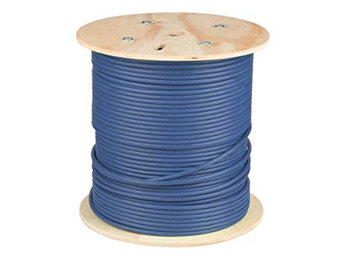 Cable Ethernet Monoprice Cat6A Bulk 500 Feet Azul miniatura 3