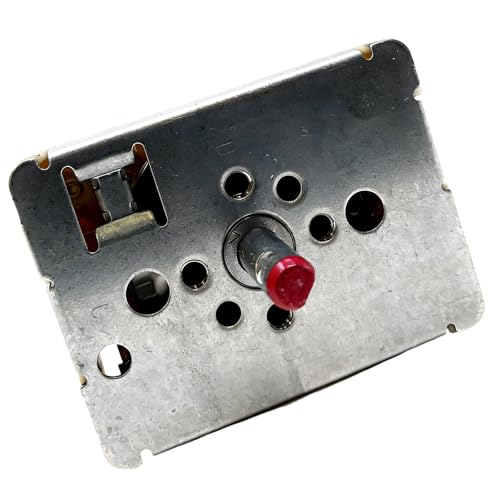 Greabuy 316436001 - Interruptores de control de componentes de repuesto para estufas de horno, ajuste de temperatura infinitamente preciso, control de componentes de superficies del horno