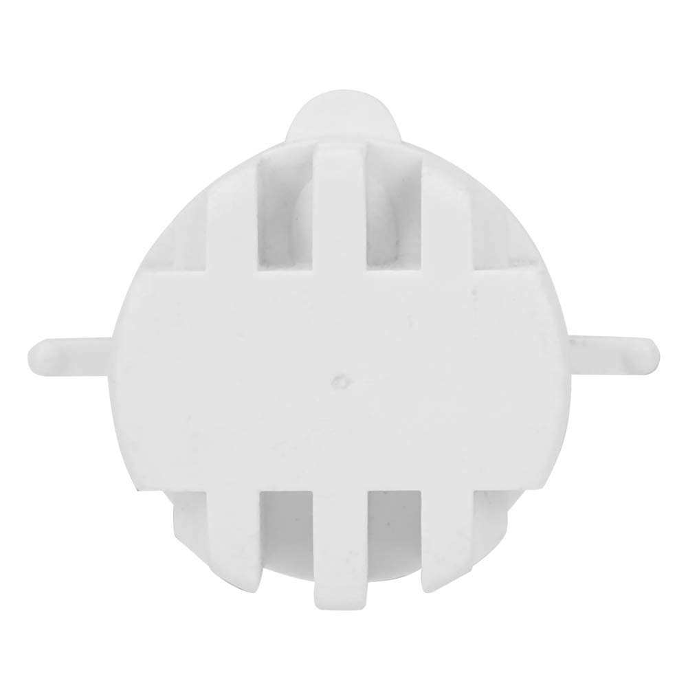 Ymiko Surf Fin Adapter Kit, Plastic Surfboard Ther Fins Set with 6pcs Surfboard Key for (White)