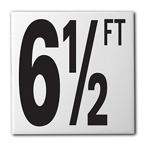 Ceramic Swimming Pool Waterline Depth Marker 