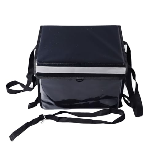 ANGGREK Grocery Delivery Bag, Insulated Food Delivery Bag Waterproof 1680D Oxford Fabric for Hot Cold Food