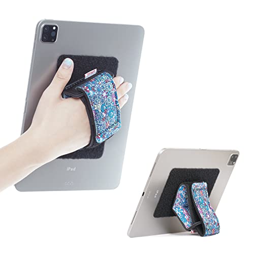 TFY Cinta Adhesiva Acolchada para Sujetar la Mano - Soporte Desmontable para Smartphones, Tablets Compatible con iPad Pro de 12.9 Pulgadas/Mini 6 /Air 5 / Galaxy Tab/Kindle Fire y más (Sun Flower) Cover