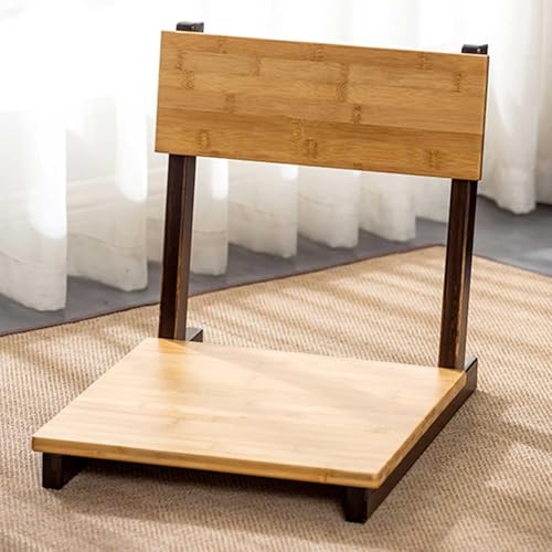 Chaise inclinable extérieure et intérieure en bois de sol portable sans pieds - 2