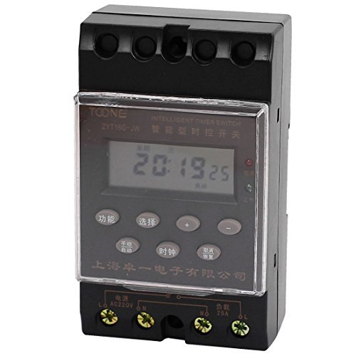 ZYT16GJW DIN Rail Mounted LCD Programmable Timer Switch