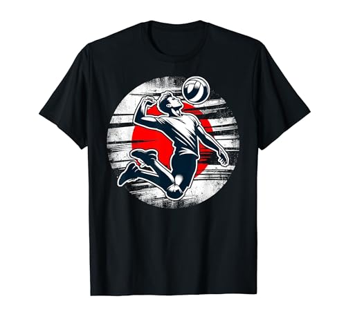 Japanese Volleyball - Japan Player Smash Attack Flag T-Shirt
