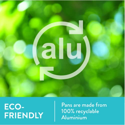 Dobi Aluminum Mini Loaf Pans (50 Pack) - Disposable Aluminum Foil 1 Lb Mini Loaf Baking Pans, Small Bread Tins - 6" X 3.5" X 2" #TOP6