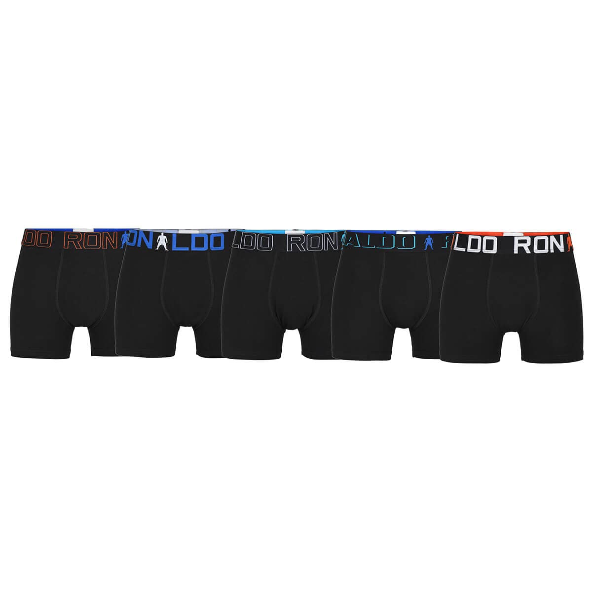 CR7 Jungen Cr7 5-Pack Boy's Cotton Trunk Badehose