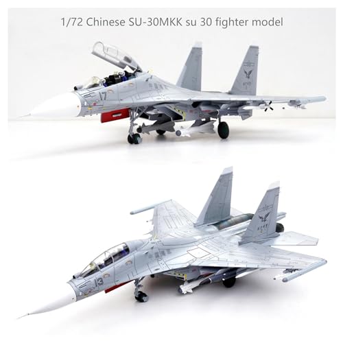 Modelo de caza SU-30MKK escala 1:72 para estanterías de entusiastas del modelismo militar 3