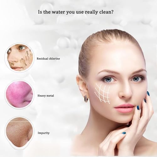 Image of Vitamin C shower filter with Aromatherapy, Filters Contaminants like Free Chlorine, shower filters to remove toxic chemicals, Easy Installation Filtered Shower Water for Skin & Hair Care